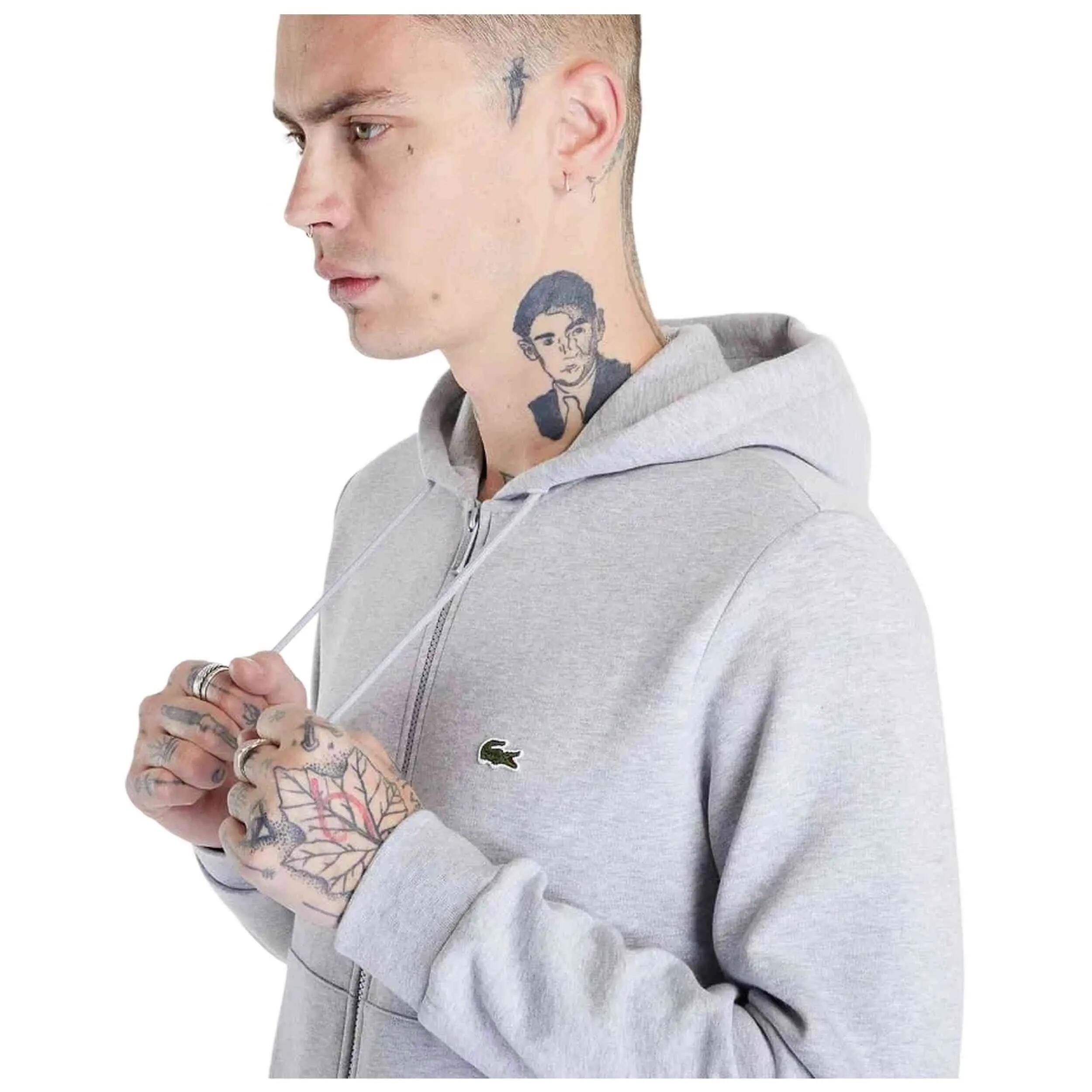 Sweat zippé à capuche Lacoste - Homme 3/7