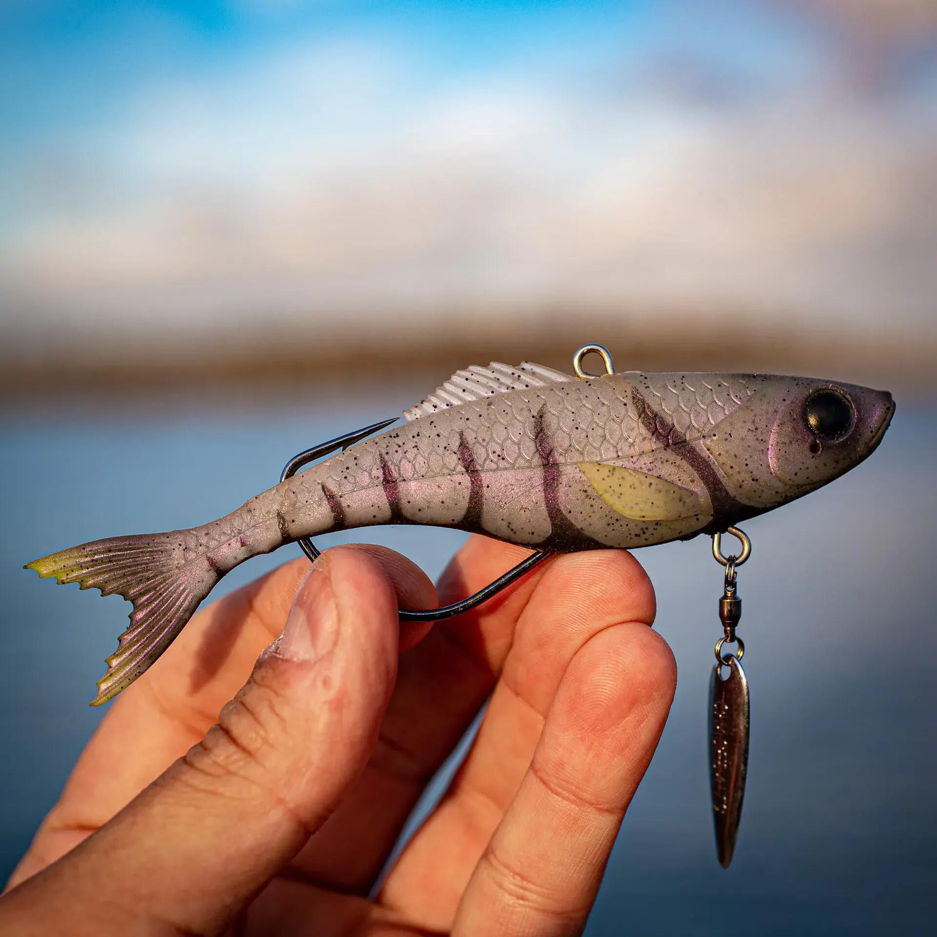 Softbaits -RIP Snorter - 9cm - 04 Jelly Prawn 2/3