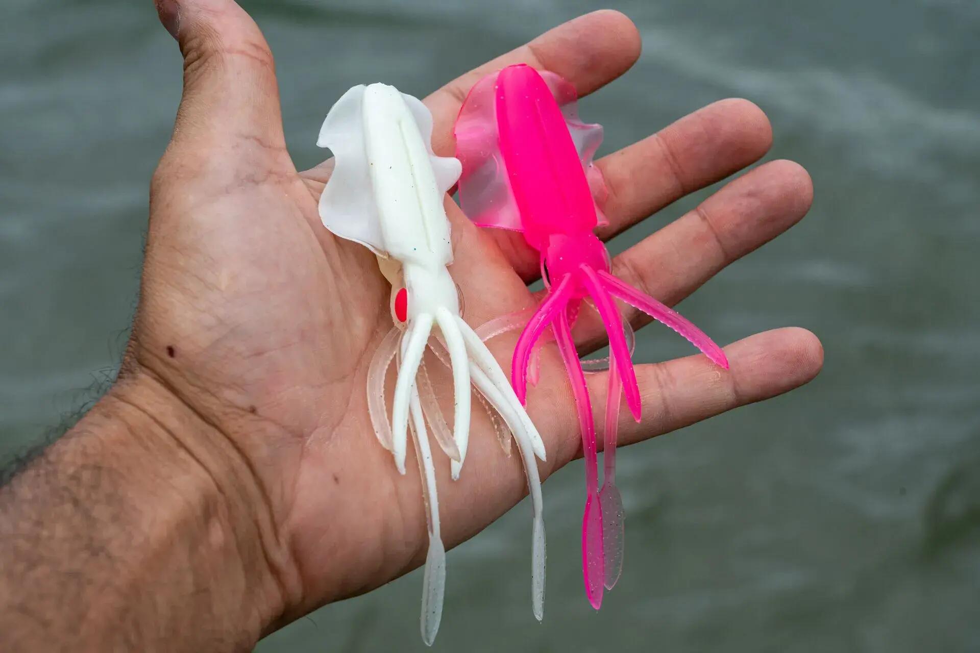 Gummiköder - Chasebaits - Ultimate Squid (20 cm, Salt N Pepper) 3/3