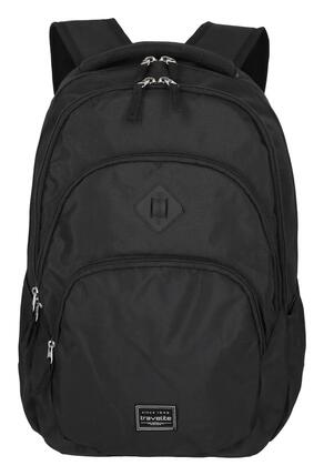 BASICS Rucksack Melange, Schwarz