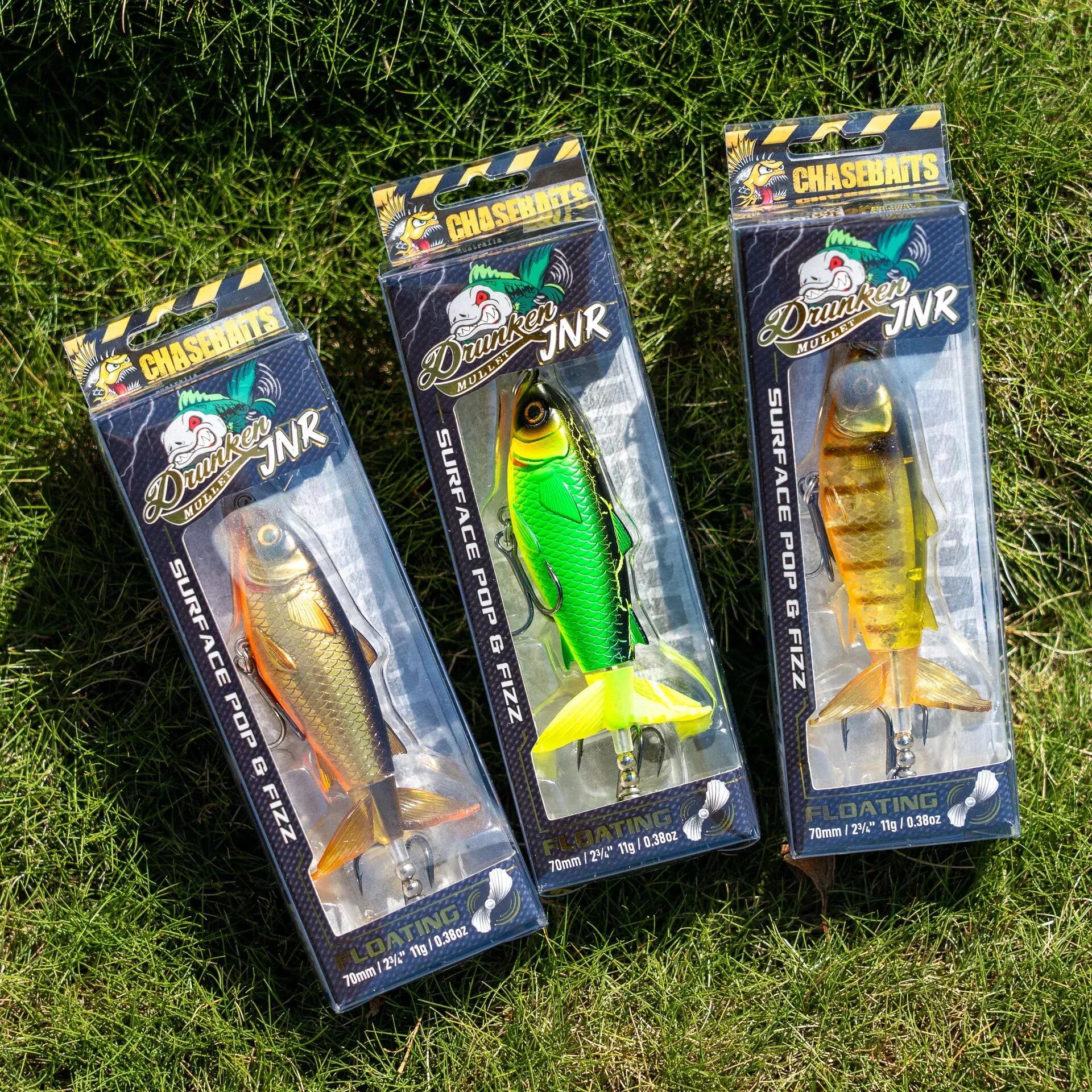 Poisson nageur - Chasebaits - Drunken Mullet (7 cm, Purple Haze) 2/3
