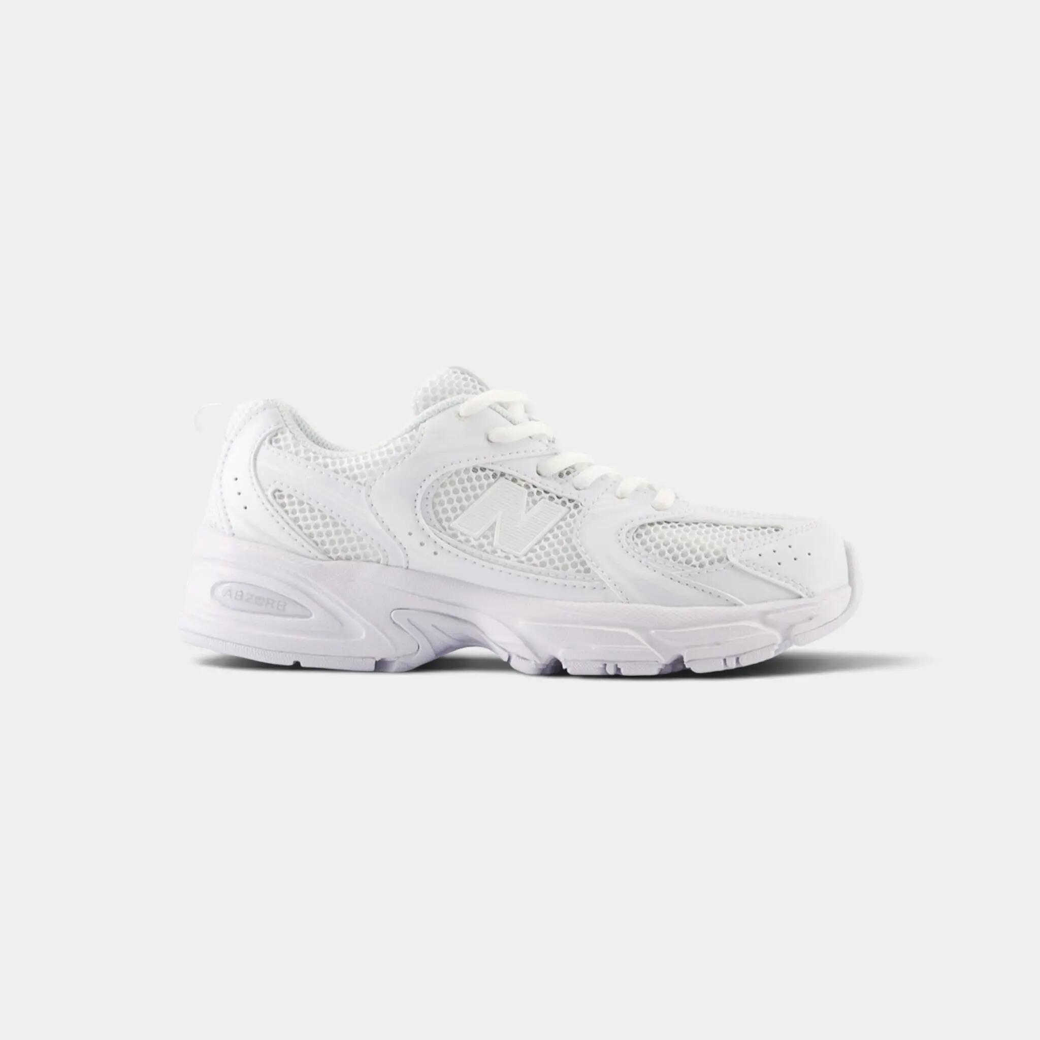 New Balance 530 Triple White (GS) 1/2