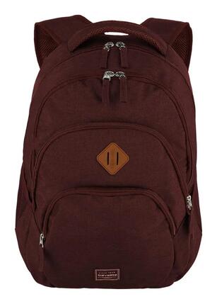 BASICS Rucksack Melange, Rosa/Grau