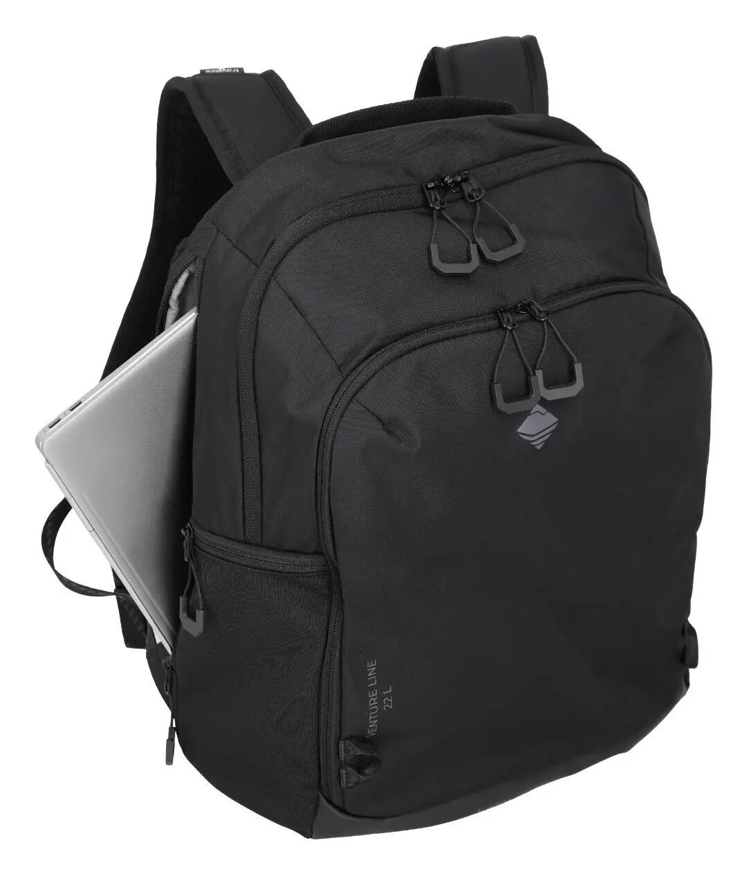 VENTURE LINE Backpack M, Black 5/9
