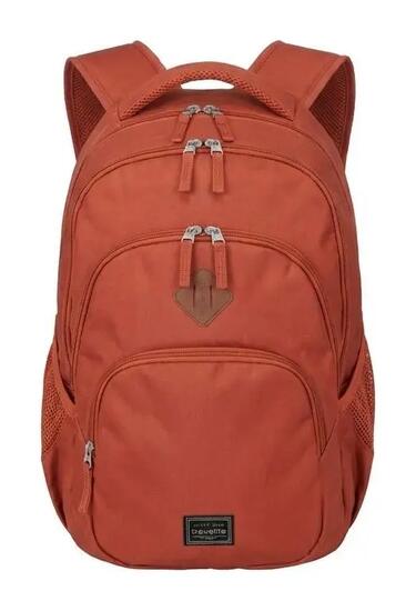 BASICS Rucksack Melange, Rosa/Grau