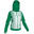 Chaqueta con capucha Mujer Joma Supernova verde blanco