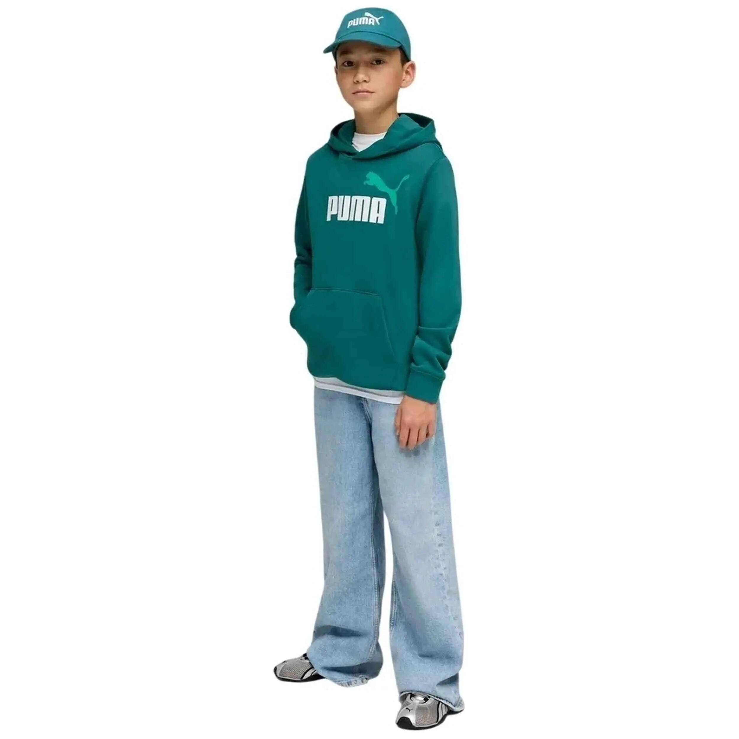 Sweat à capuche Puma modèle 685823-41 pour unisexe enfants 3/4