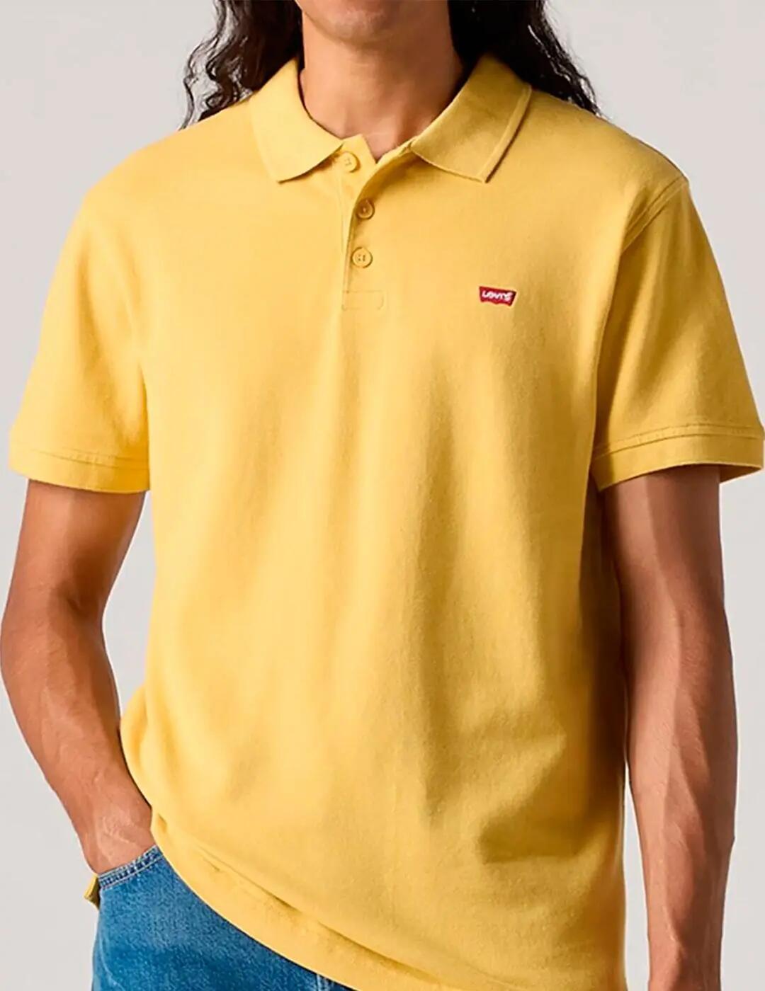 Maglie da polo da vela per uomo Levi's gialle. 4/5