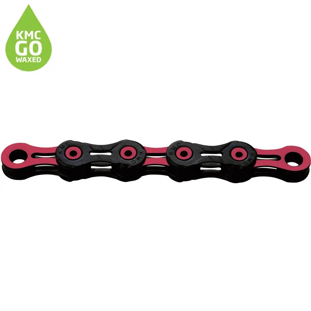 Chaînes DLC 11 Waxed - Black / Pink 2/7