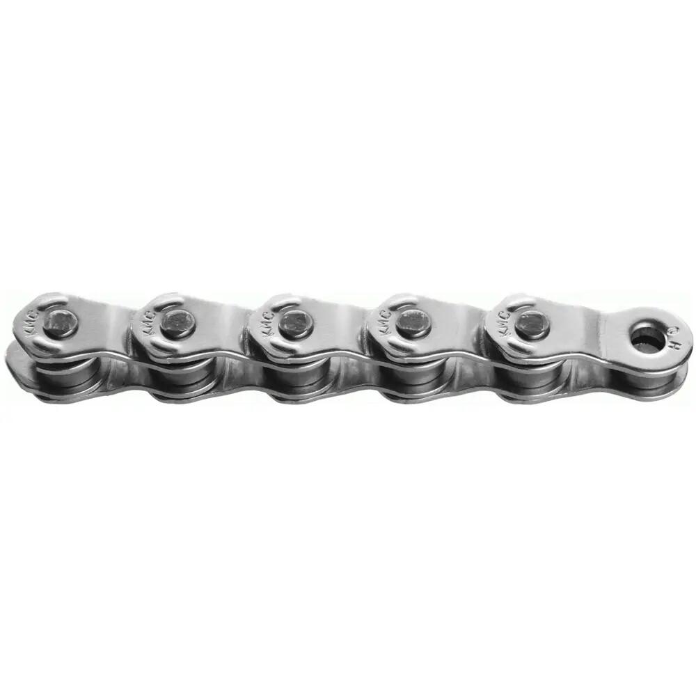KMC Chaîne de vélo Hl1 1/8 Wide Silver 100 maillons 4/4