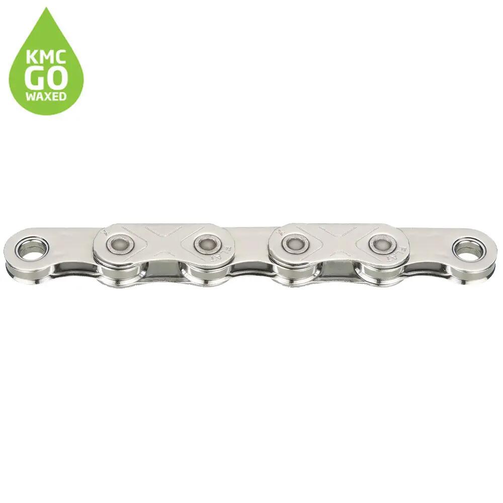 KMC X Flat gewaxte platte ketting 12/13S zilver 4/7