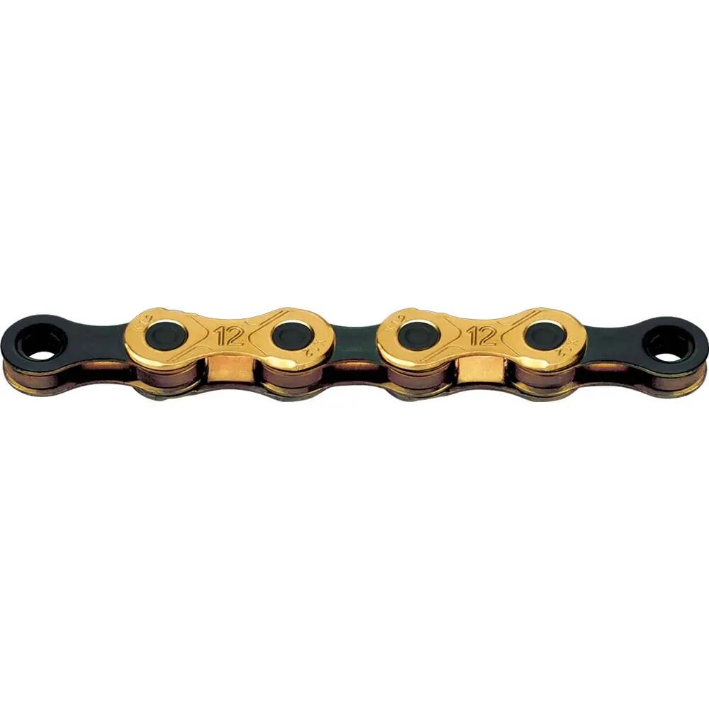 KMC Chain X12 Ti-N 126 links 12S ​​Gold/Black 4/7