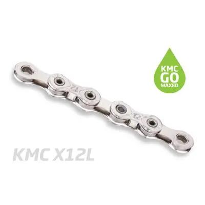 Kanaal KMC X12L waxed 1/2x11/128" 12 vitessses 5/6