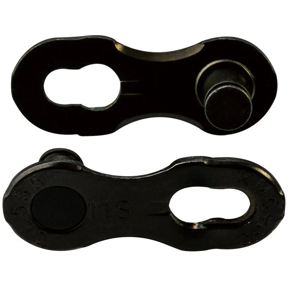 Lot de 2 Attaches Rapides KMC MissingLink CL555R DLC 11V Noir 4/7