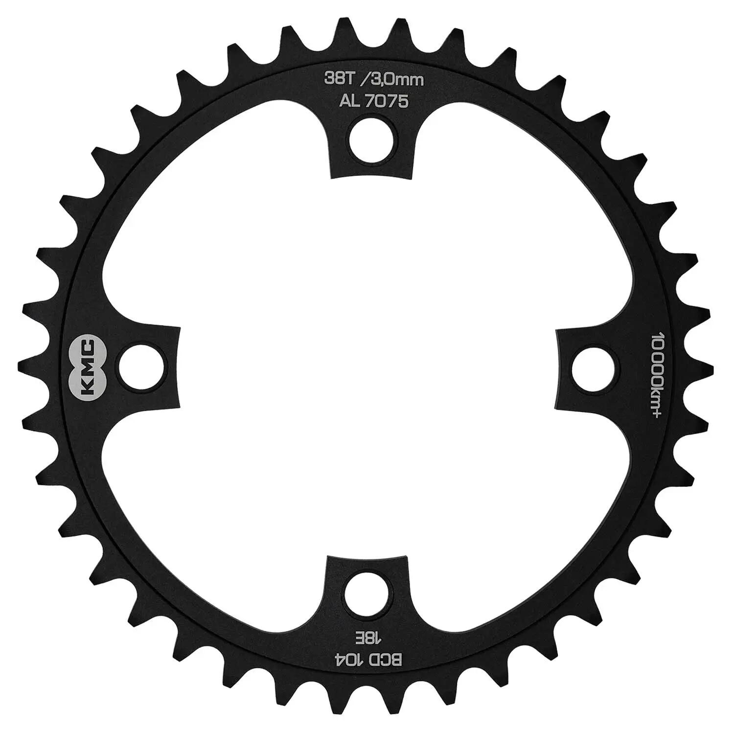 KMC Kettenblatt E-Bike BCD 104mm 38 Zähne, 1/8", breit 2/7