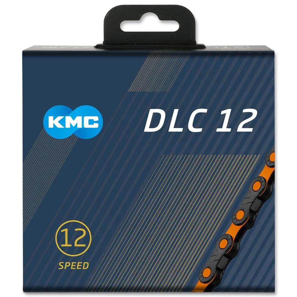KMC chaîne X-12 DLC noir/orange 12s/126 Gl 2/4