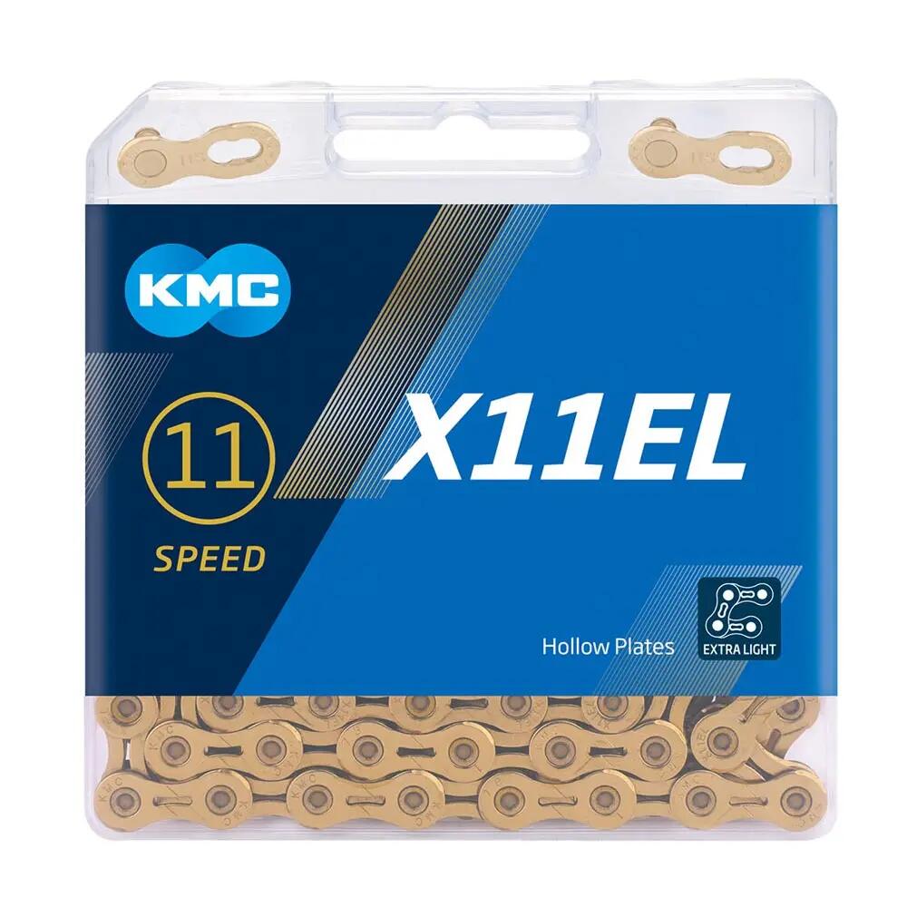 KMC X11EL Ti-N Chain 118 Links Gold 2/7