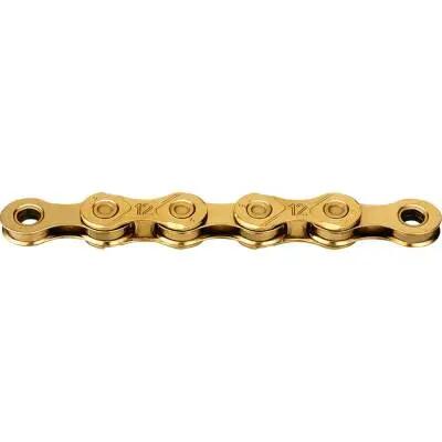 Catena KMC X12 Ti-N 126 maglie 12V Oro 3/7