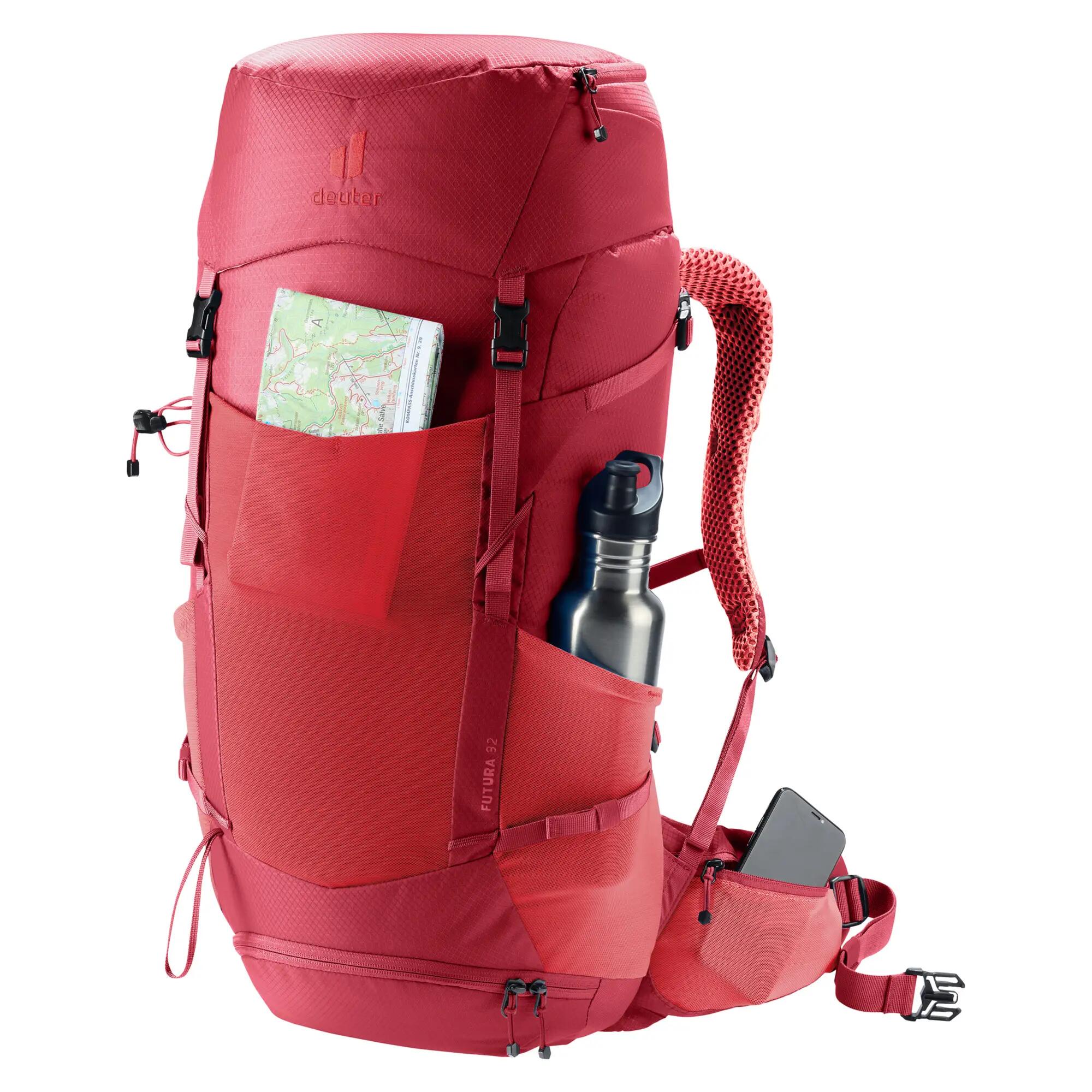 Rucksack - Wandern - Unisex - Futura 32 - Leicht, Belüftet - cherry-masala 12/13
