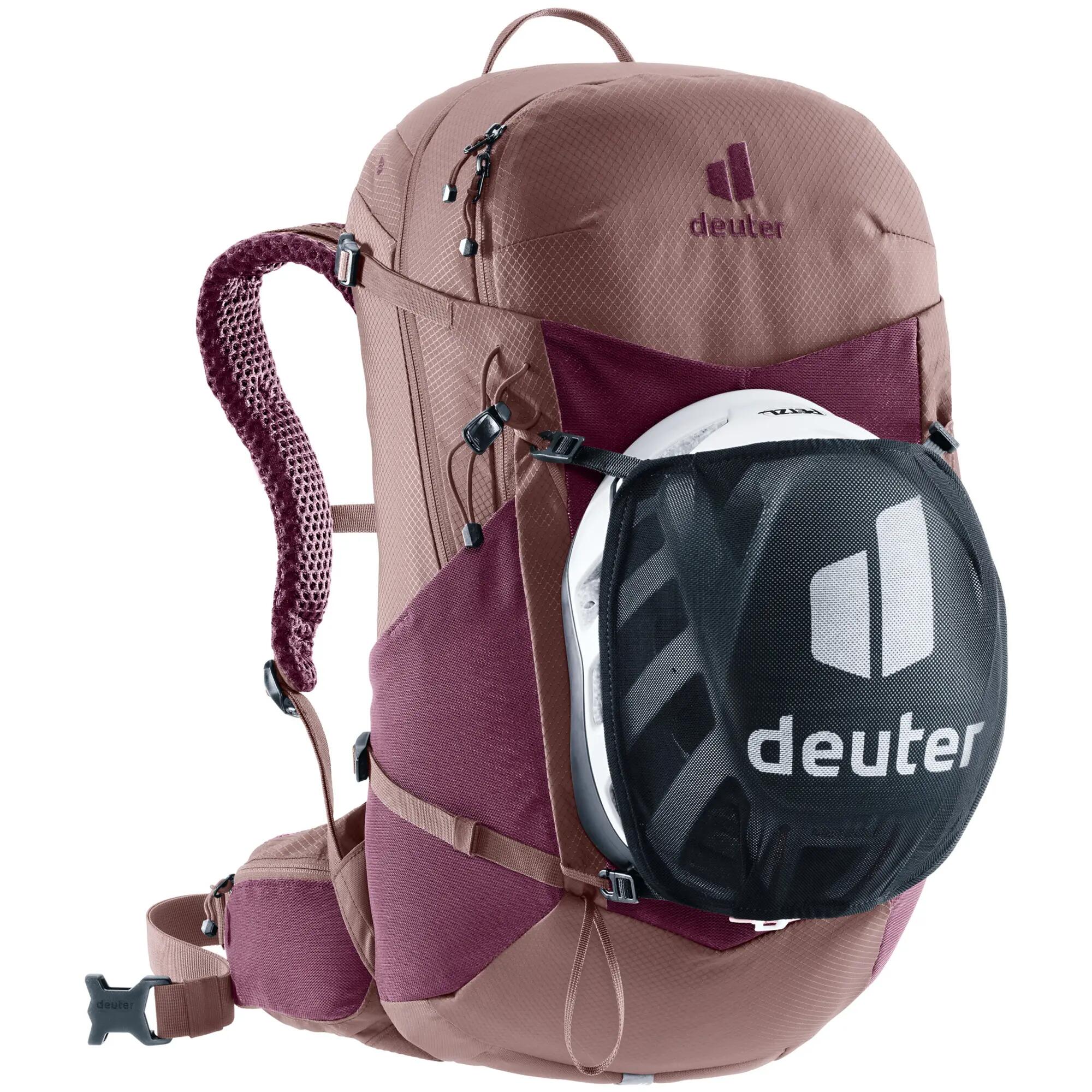 zaino - trekking - donna - leggero, ventilato - futura 25 sl - cassis-ashrose 15/15