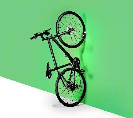 Gancho para bicicleta Clug branco/laranja 6/6
