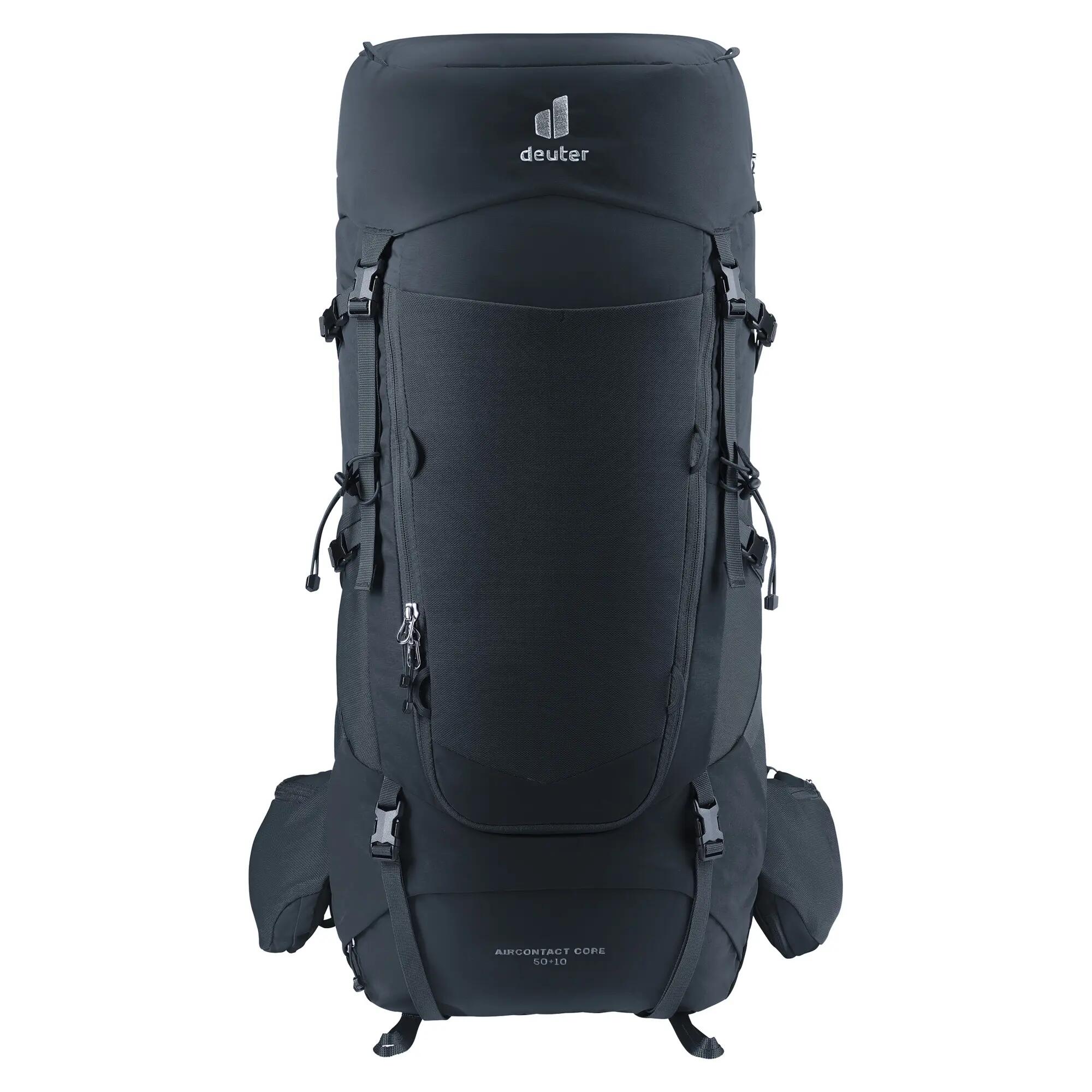 Herren - trekking - rucksack - aircontact core 50+10 - schwarz 10/13