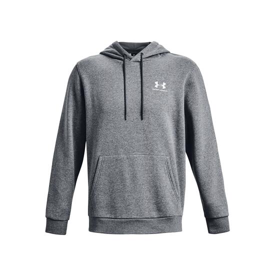 Sweat à Capuche Gris Homme Under Armour Essential Fleece Hoodie