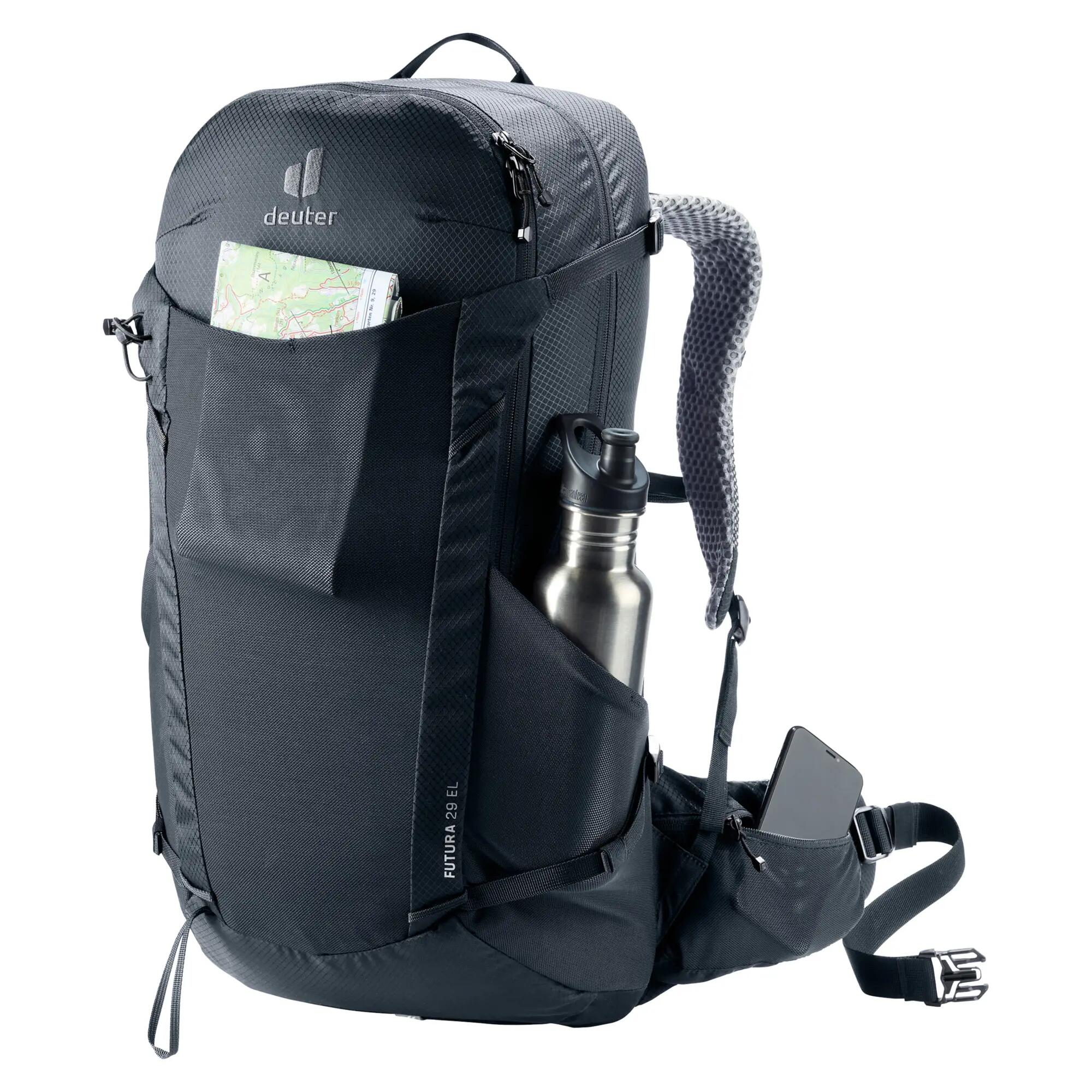 Rucksack - Wandern - Unisex - leicht, belüftet - Futura 29 EL - schwarz 15/15