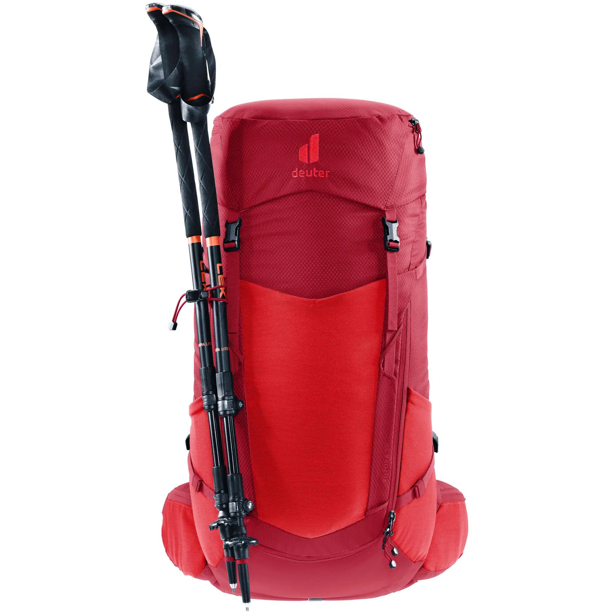 Herren - Wandern - Rucksack - atmungsaktiv, leicht - Futura 26 - cherry-masala 15/15