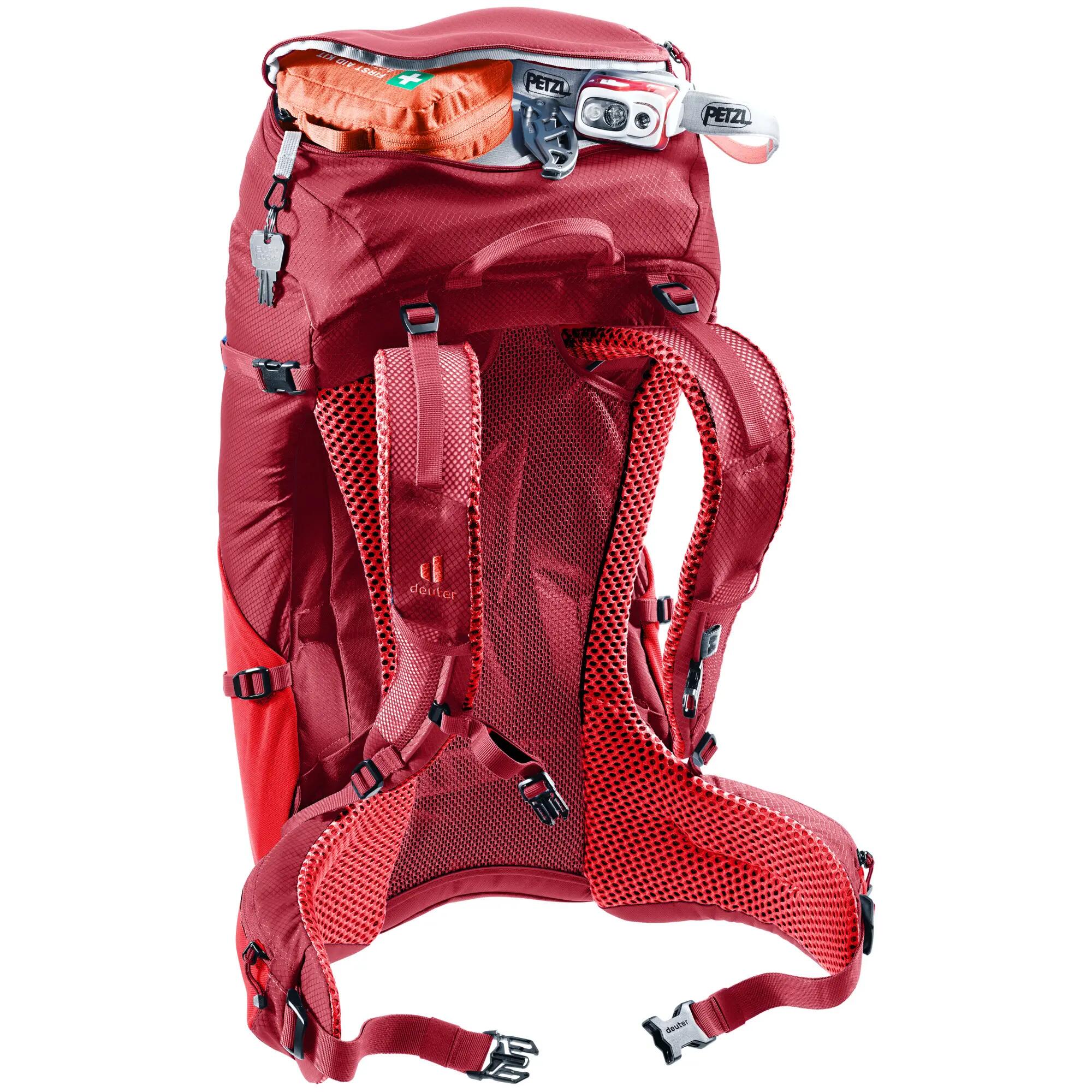 Herren - Wandern - Rucksack - atmungsaktiv, leicht - Futura 26 - cherry-masala 14/15