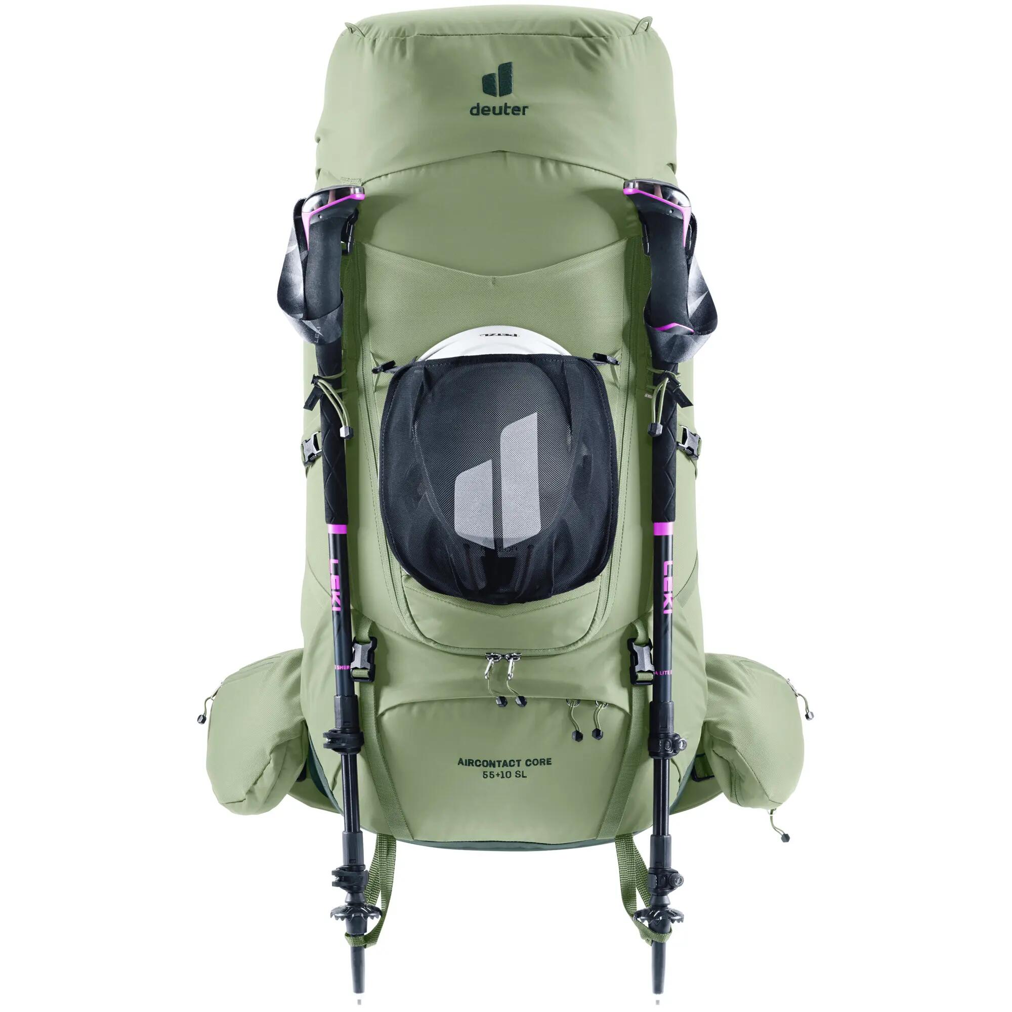 Damen - trekking - rucksack - verstellbar, belüftet - aircontact 55+10 10/13