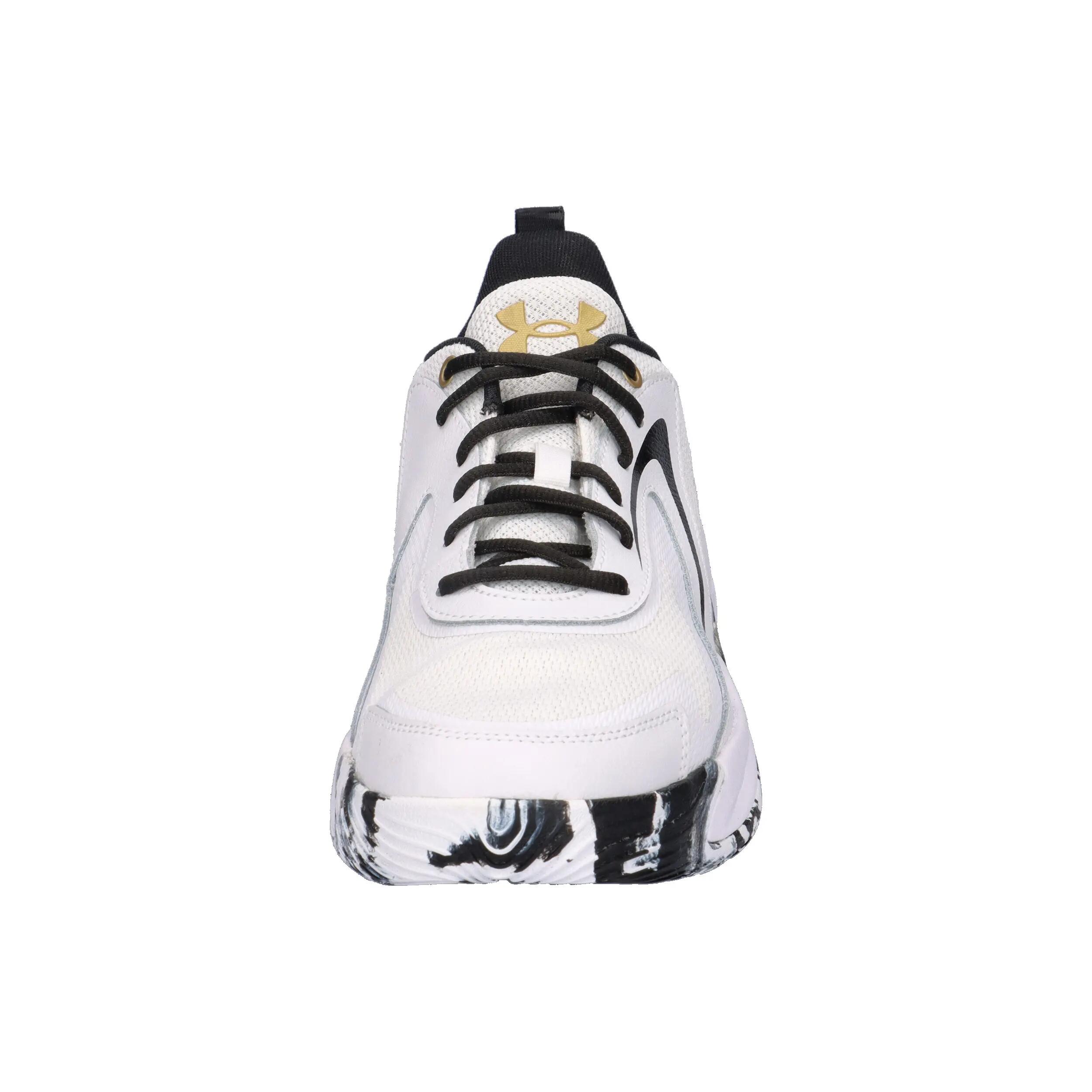 Under Armour Lockdown 8 Basketballschuhe Sneaker Unisex 6009400 100 weiss 3/14