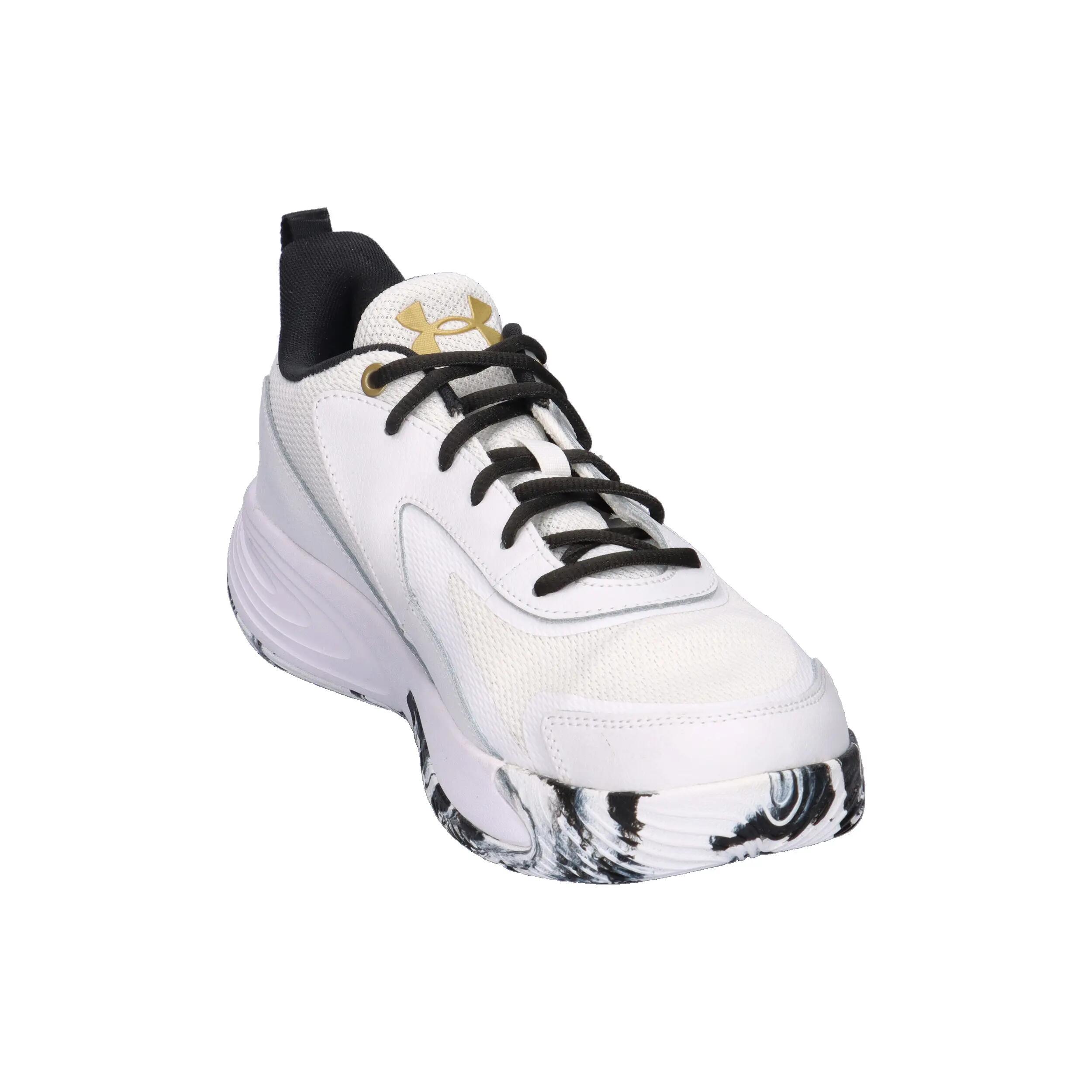 Under Armour Lockdown 8 Basketballschuhe Sneaker Unisex 6009400 100 weiss 2/14