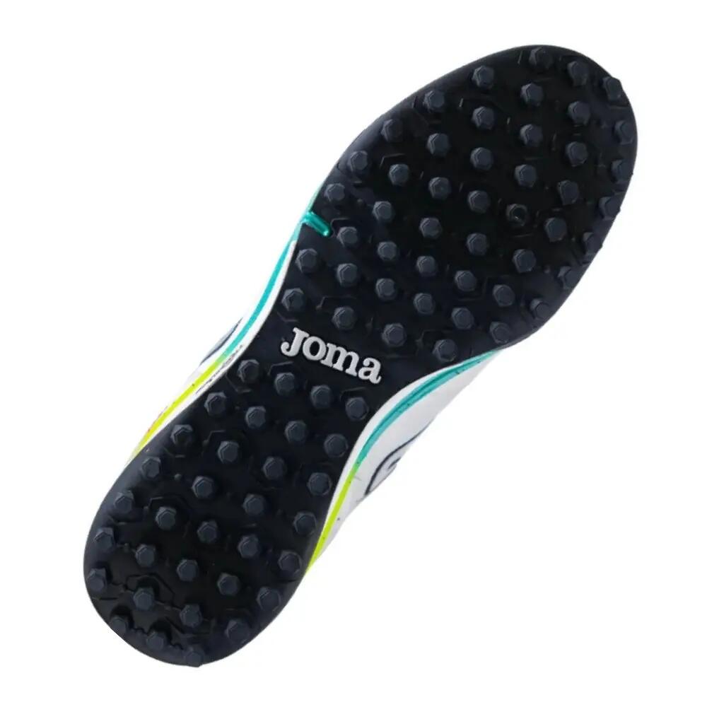 scarpino - calcio - uomo - pelle turf - TopFlex2601 - bianco 2/4