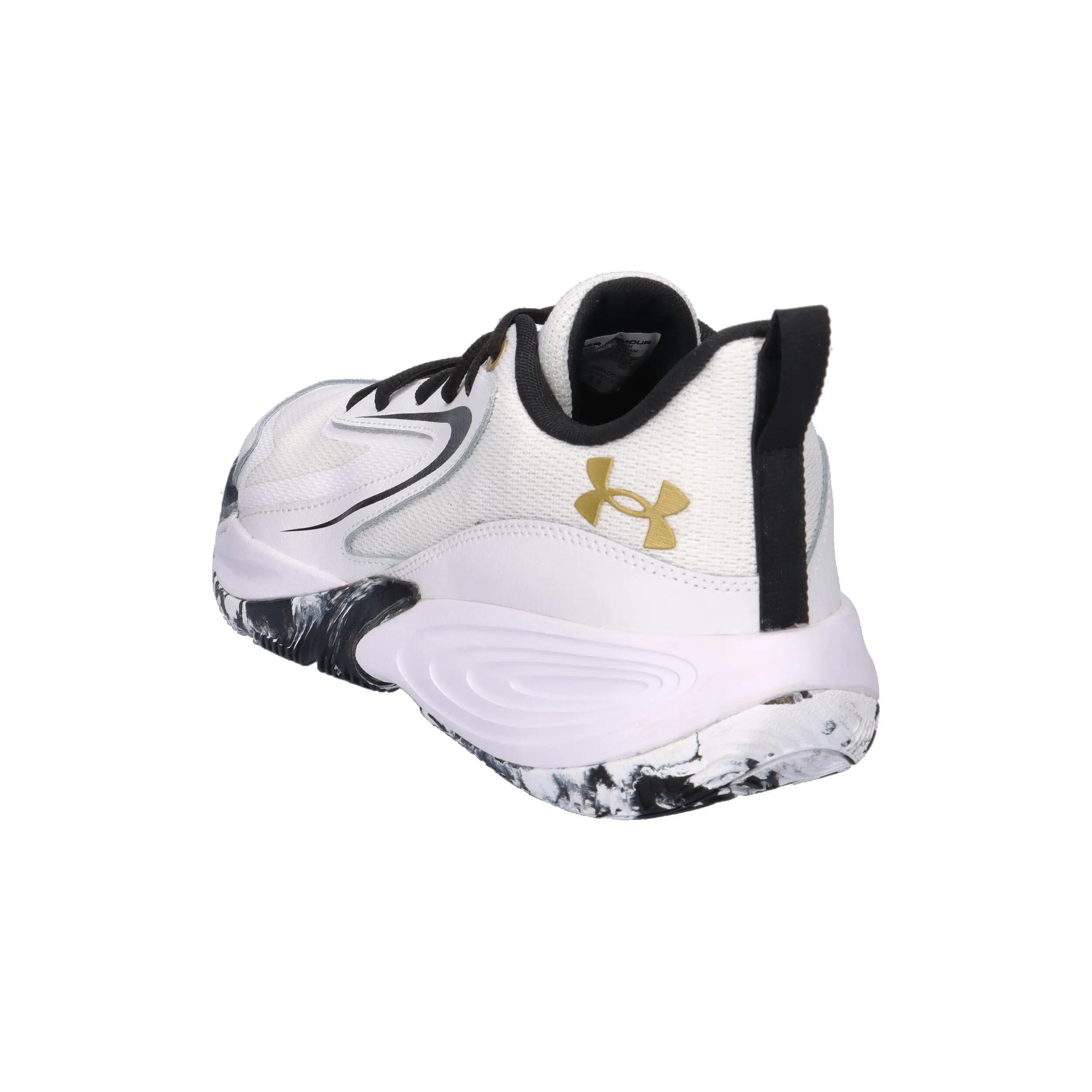 Under Armour Lockdown 8 Basketballschuhe Sneaker Unisex 6009400 100 weiss 11/14