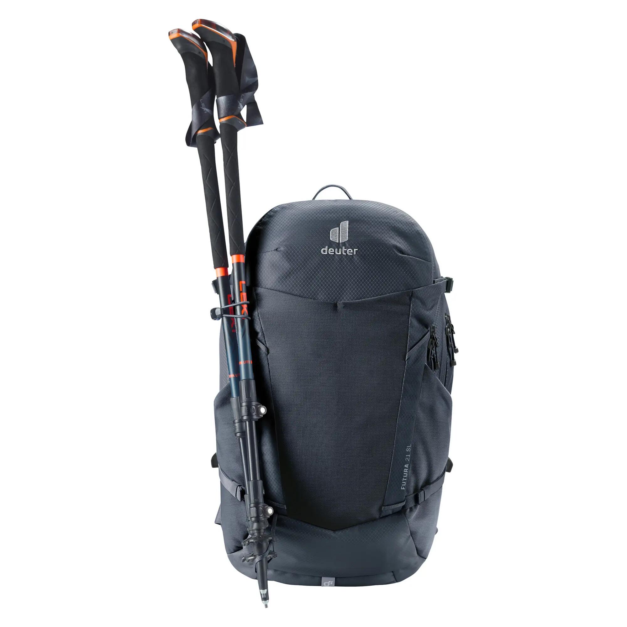 Damen - Wandern - Rucksack - Leicht, Belüftet - Futura 21 SL - Schwarz 4/13