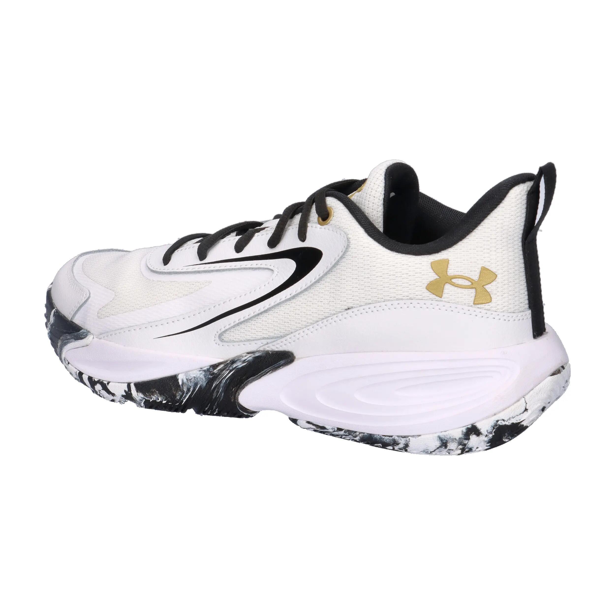 Under Armour Lockdown 8 Basketballschuhe Sneaker Unisex 6009400 100 weiss 10/14
