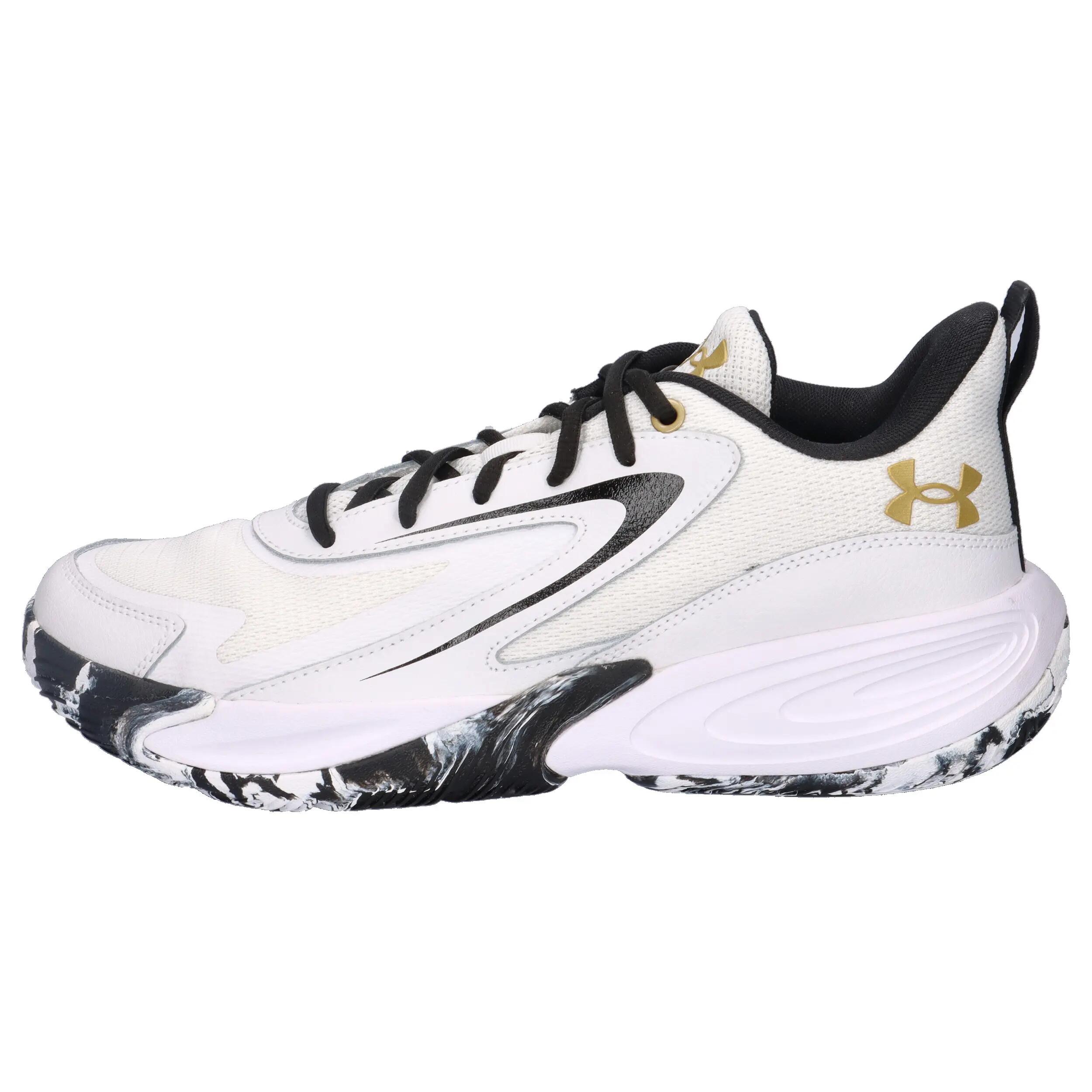 Under Armour Lockdown 8 Basketballschuhe Sneaker Unisex 6009400 100 weiss 9/14