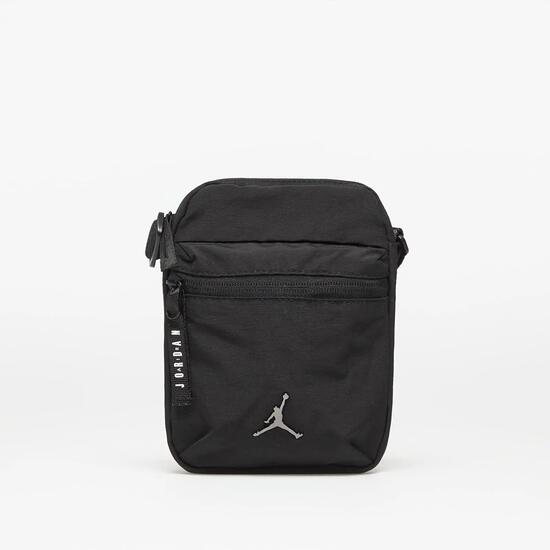 Bolsito Casual Hombre Nike Jordan Jan Airbone Festival Bag 9A0631-023 Negro