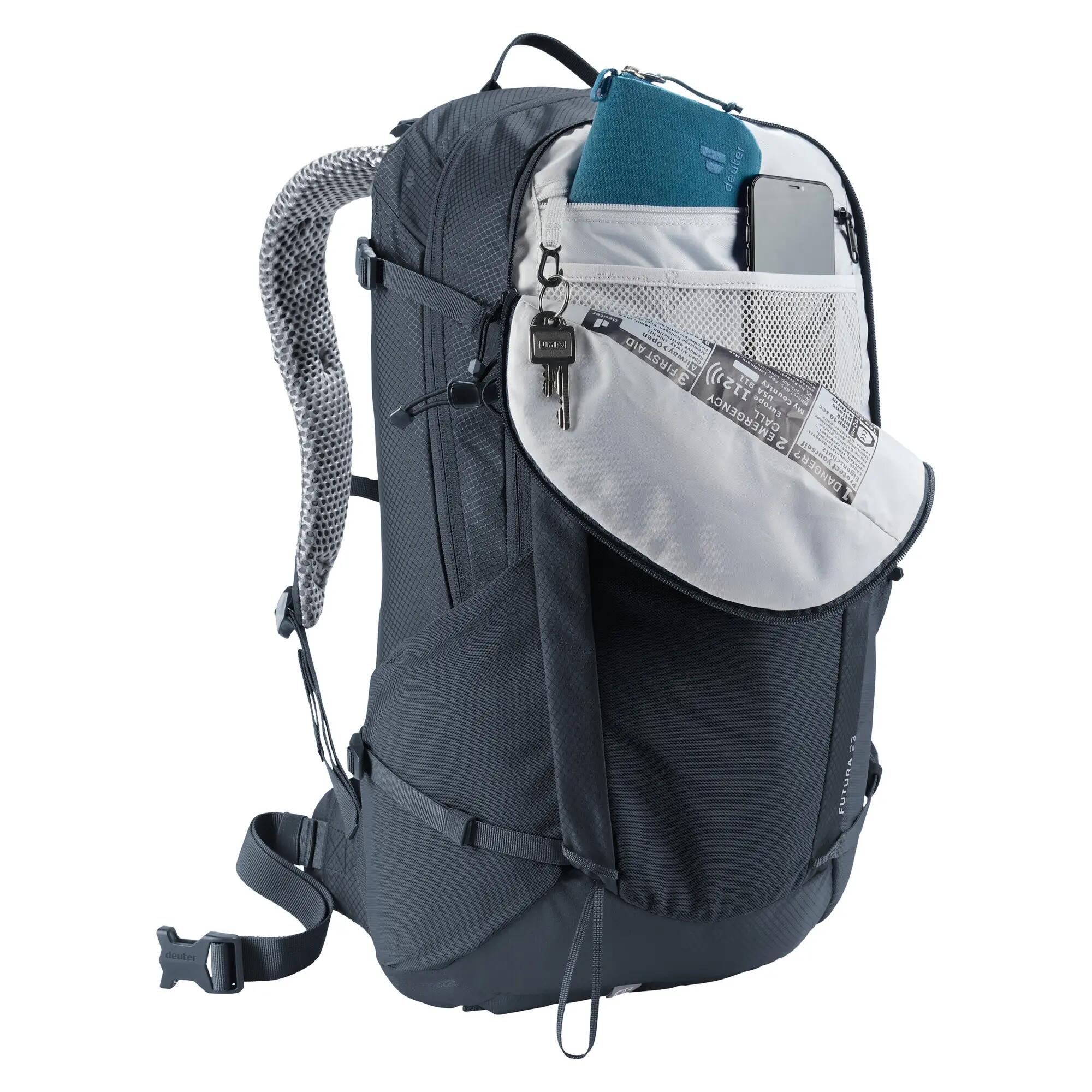 Sac à dos - Randonnée - Unisexe - Futura 23 - Léger, Ventilé - noir 12/13
