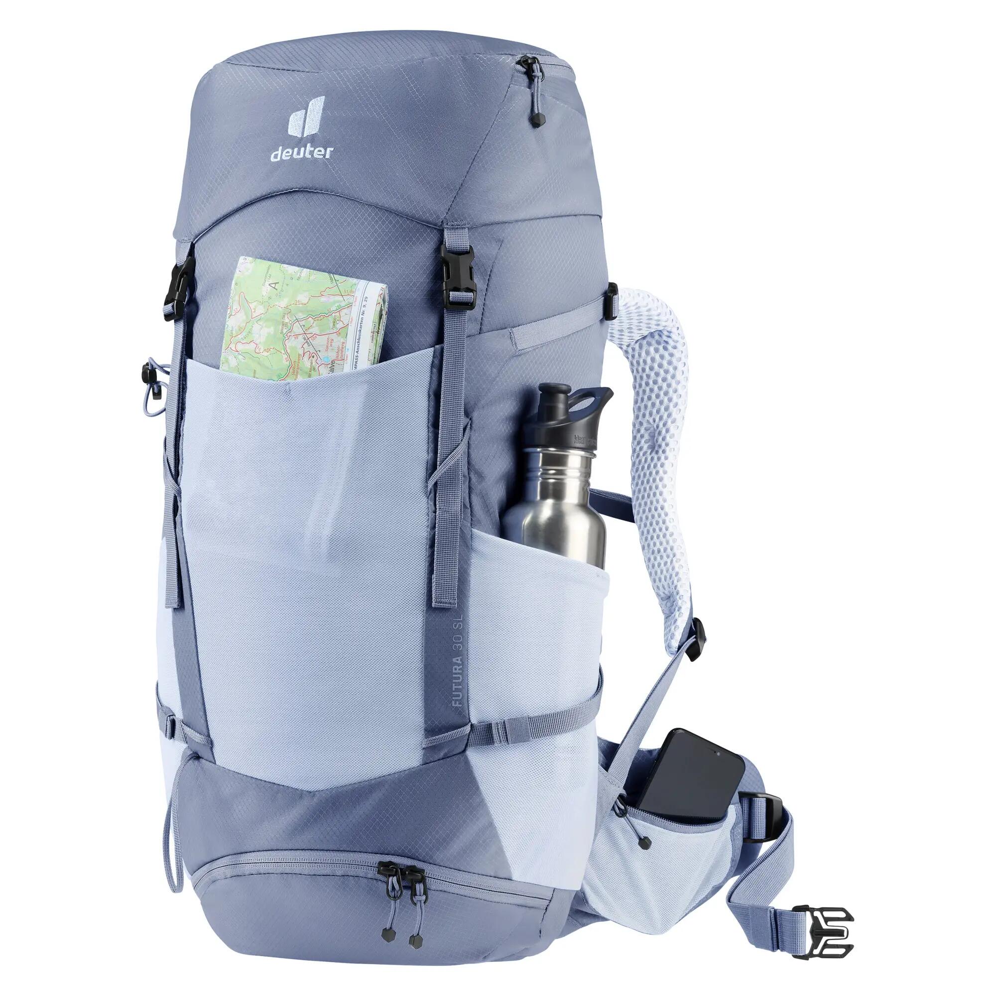zaino - trekking - donna - ventilante, leggero - Futura 30 SL - polar-bluejay 14/15
