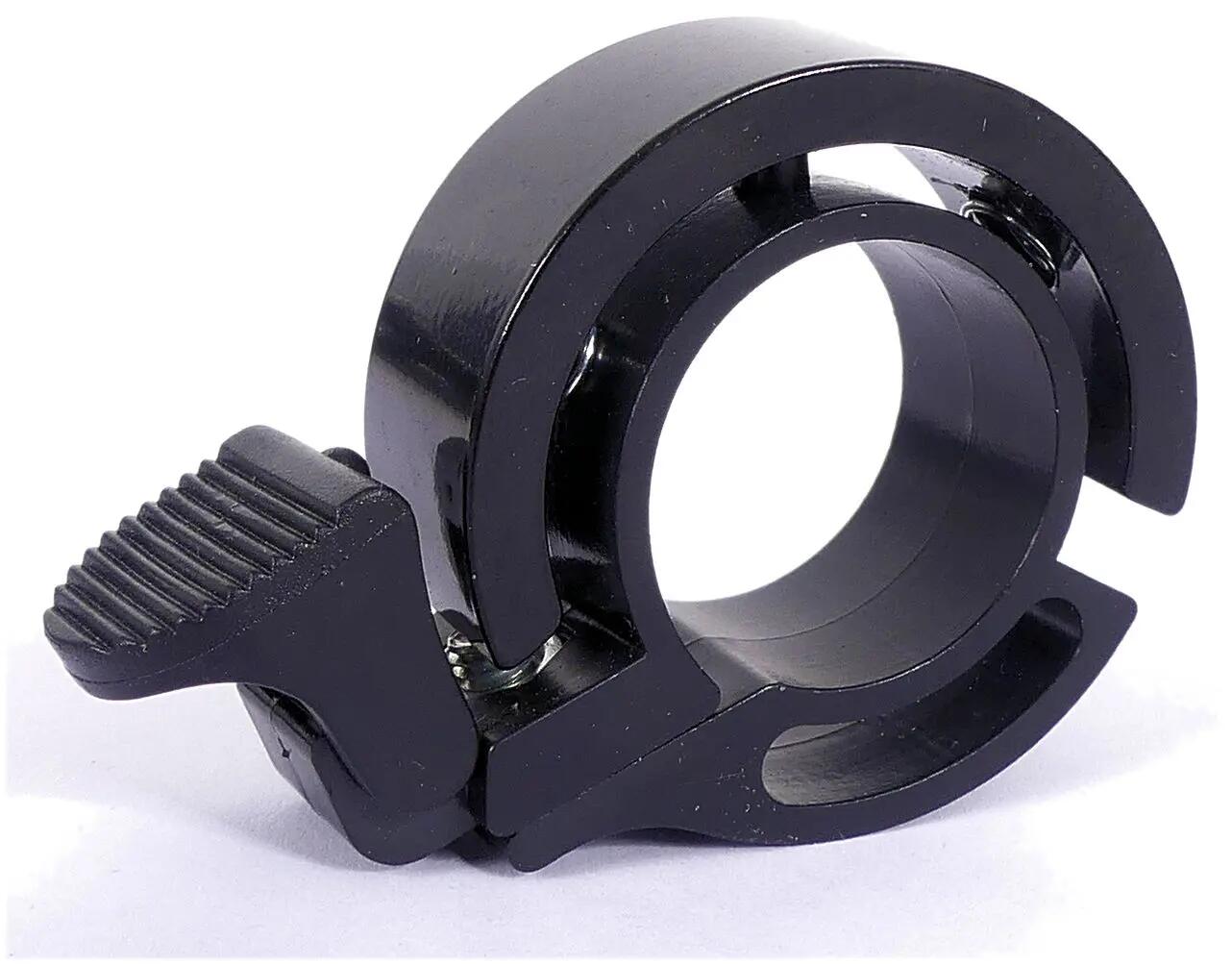 Cloche de Vélo Aeroring - Noire 3/4