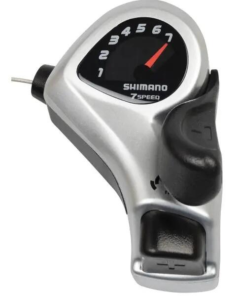 Cambio a 7 velocità Shimano Tourney SL-TX50-7R Thumb Shifter Plus 2/2