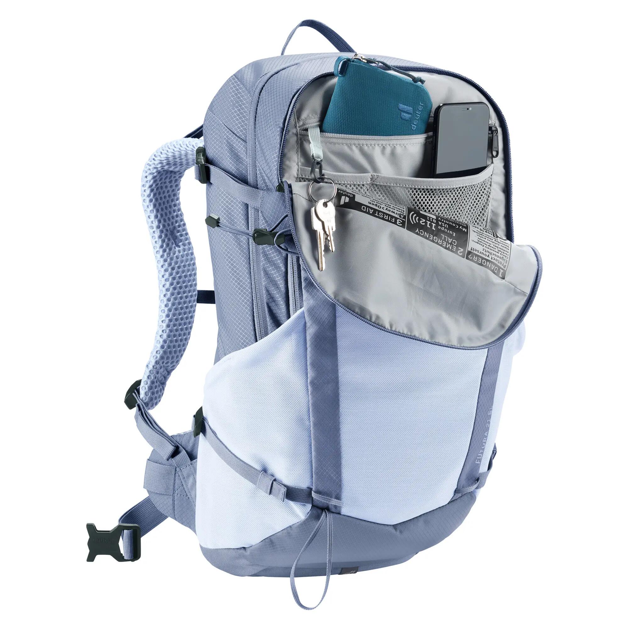 zaino - trekking - donna - leggero, ventilato - Futura 21 SL - polar-bluejay 13/13