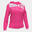 Veste à capuche Femme Joma Supernova ii rose fluo blanc