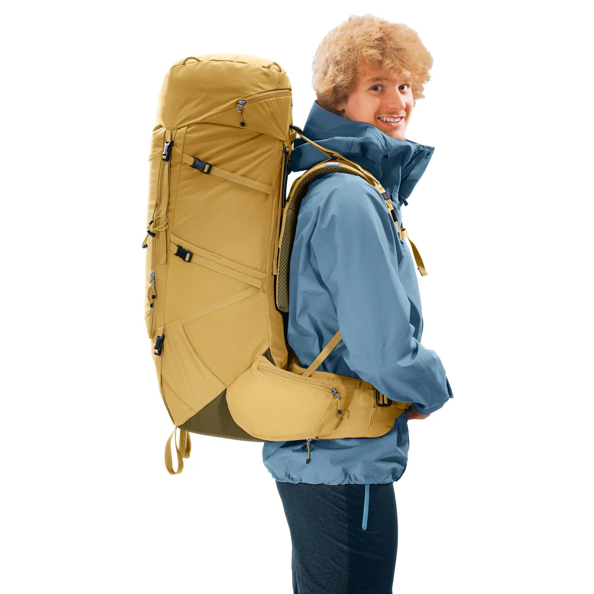 Unisex - Trekking - Rucksack - verstellbar, belüftet, 60+10 - savanna-nori 4/13
