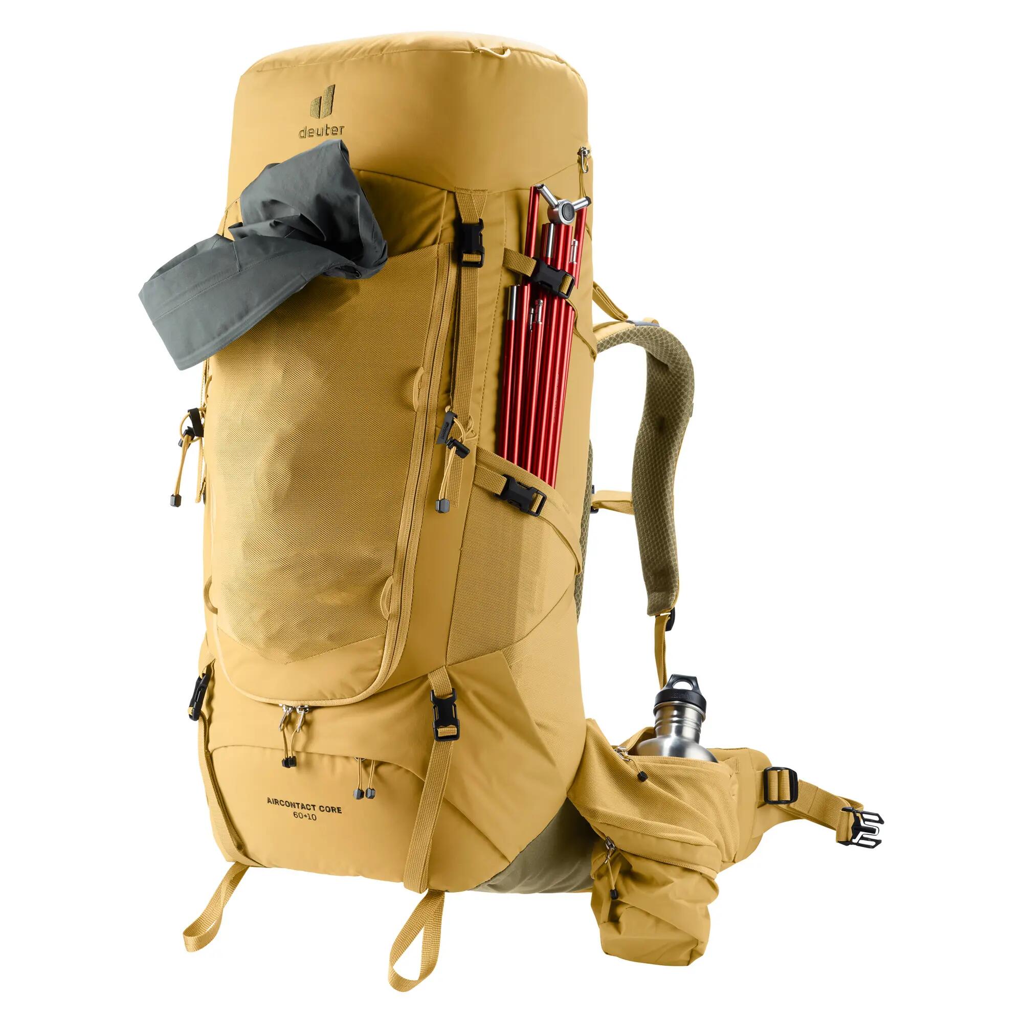 Unisex - Trekking - Rucksack - verstellbar, belüftet, 60+10 - savanna-nori 10/13