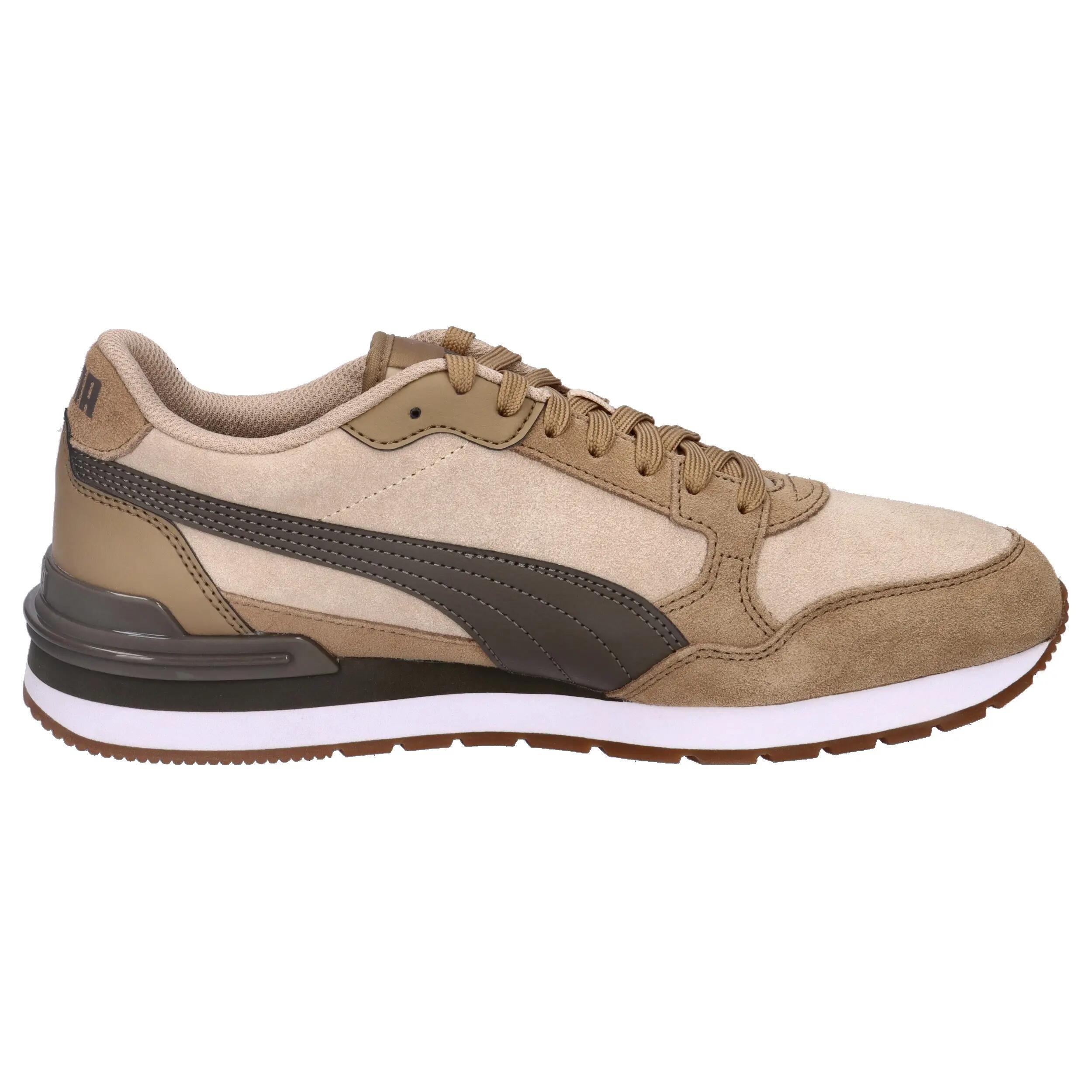 Puma ST Runner v4 SD Unisex Sneaker Schuhe Leder 399665 17 Braun 7/14