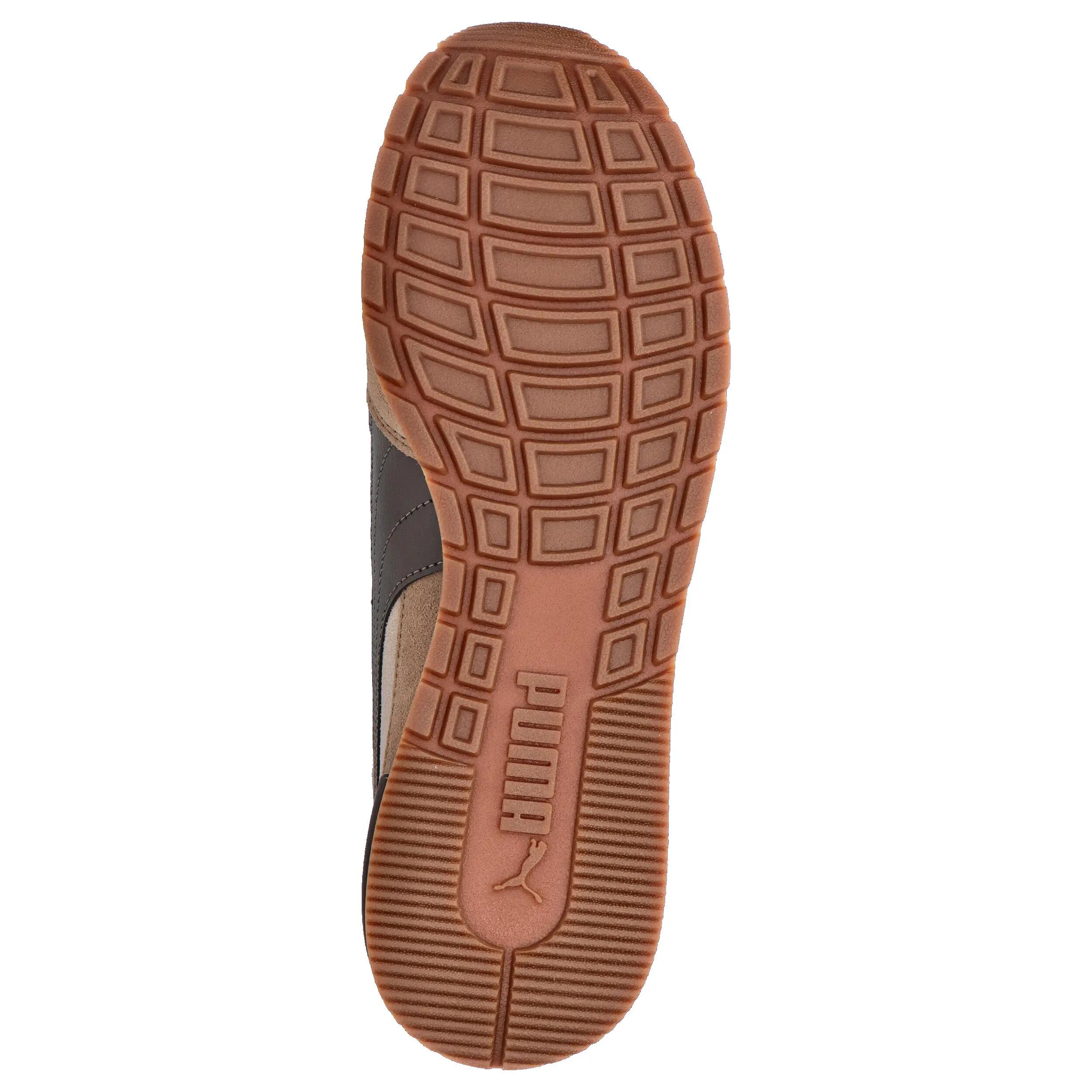 Puma ST Runner v4 SD Unisex Sneaker Schuhe Leder 399665 17 Braun 6/14