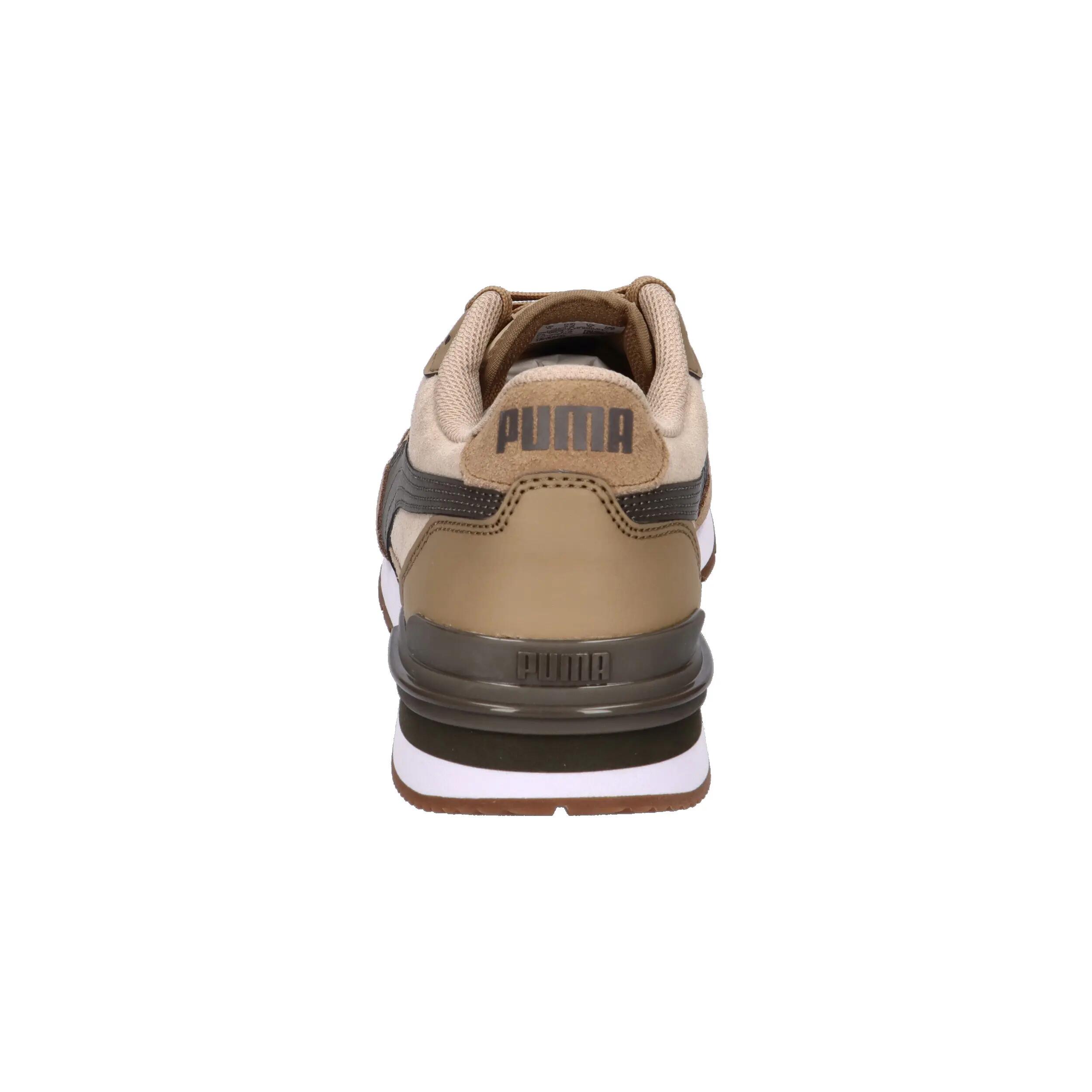 Puma ST Runner v4 SD Unisex Sneaker Schuhe Leder 399665 17 Braun 12/14